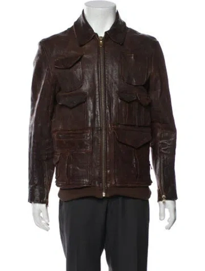 Pre-owned D&g Vintage 2000's Utility Jacket In Brown