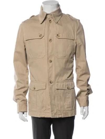 Pre-owned D&g Vintage 2000's Utility Jacket In Brown