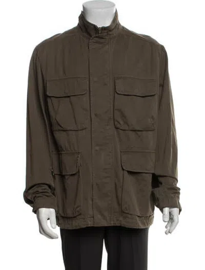 Pre-owned D&g Vintage 2000's Utility Jacket In Green