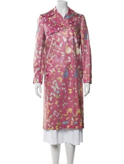 Pre-owned D&g Vintage 2001 Coat In Pink