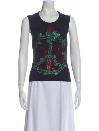 Pre-owned D&g Vintage 2001 Top In Multi