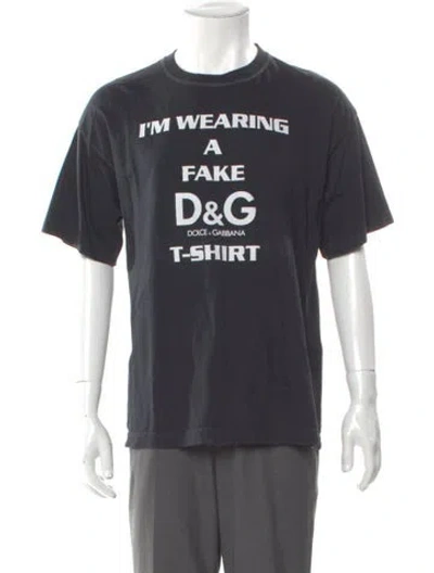 Pre-owned D&g Vintage 2002 T-shirt In Multi