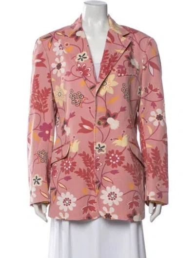 Pre-owned D&g Vintage 2003 Blazer In Pink