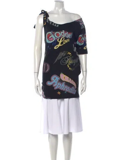 Pre-owned D&g Vintage 2003 Top In Black