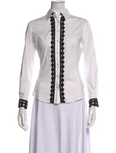 Pre-owned D&g Vintage 2004 Button-up Top In Multi