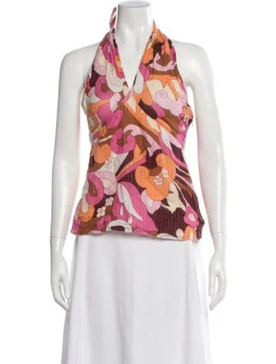 Pre-owned D&g Vintage 2004 Top In Pink