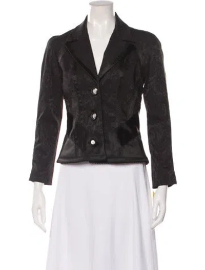 Pre-owned D&g Vintage 2005 Blazer In Black