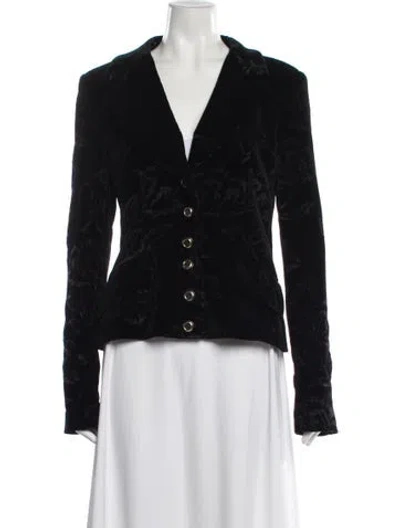 Pre-owned D&g Vintage 2005 Blazer In Black