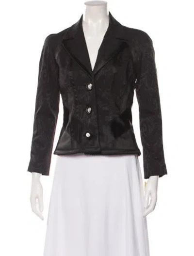 Pre-owned D&g Vintage 2005 Blazer In Black