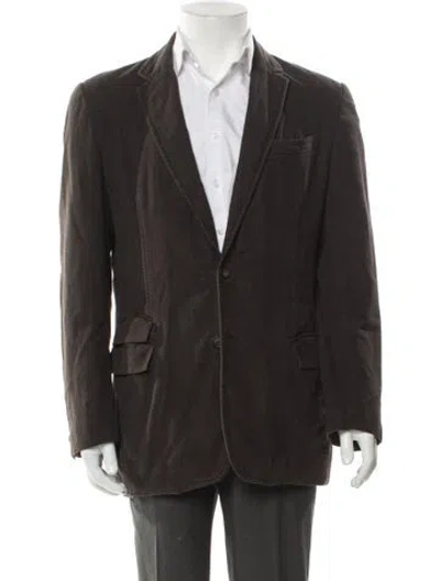Pre-owned D&g Vintage 2005 Blazer In Brown