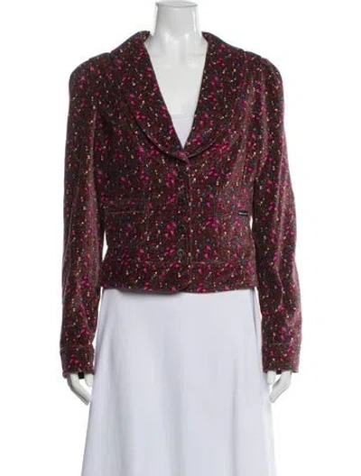 Pre-owned D&g Vintage 2006 Blazer In Brown