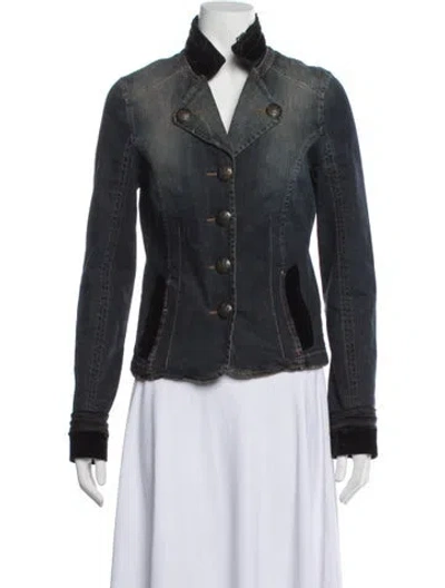 Pre-owned D&g Vintage 2006 Denim Jacket In Blue