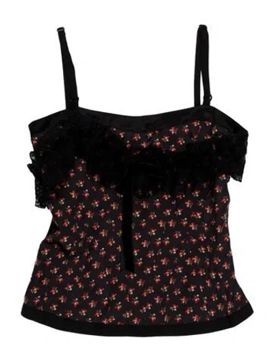 Pre-owned D&g Vintage 2006 Top W/ Tags In Black