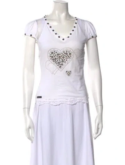 Pre-owned D&g Vintage 2006 T-shirt In White
