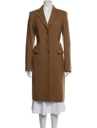 Pre-owned D&g Vintage 2010's Coat In Brown