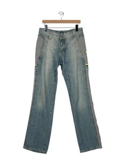 Pre-owned D&g Vintage Bootcut Jeans In Gray