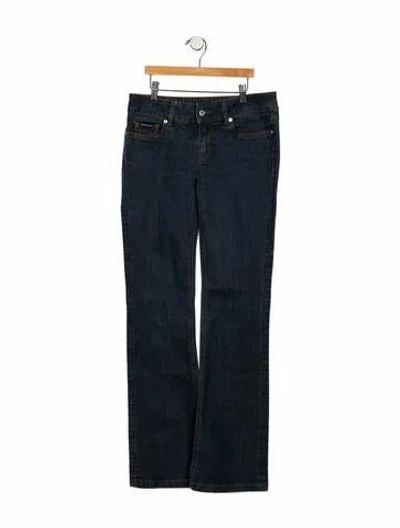Pre-owned D&g Vintage Flared Jeans In Blue