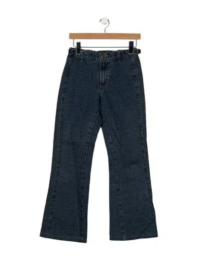 Pre-owned D&g Vintage Flared Jeans In Blue