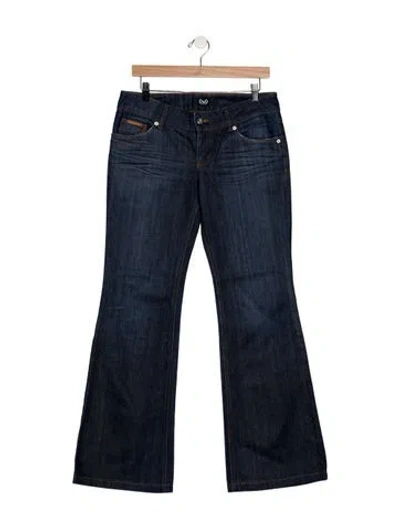 Pre-owned D&g Vintage Flared Jeans In Blue