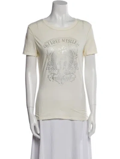 Pre-owned D&g Vintage Graphic Print T-shirt