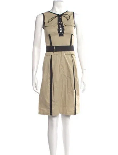 Pre-owned D&g Vintage Knee-length Dress