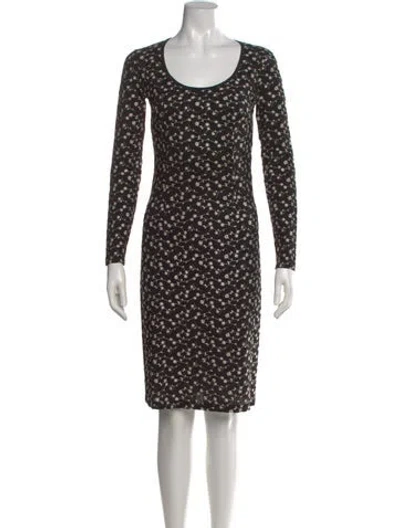 Pre-owned D&g Vintage Knee-length Dress In Black