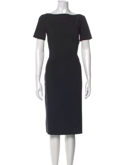 Pre-owned D&g Vintage Knee-length Dress In Black