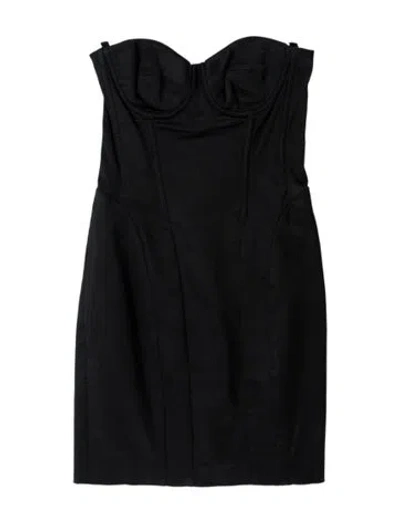 Pre-owned D&g Vintage Knee-length Dress In Black