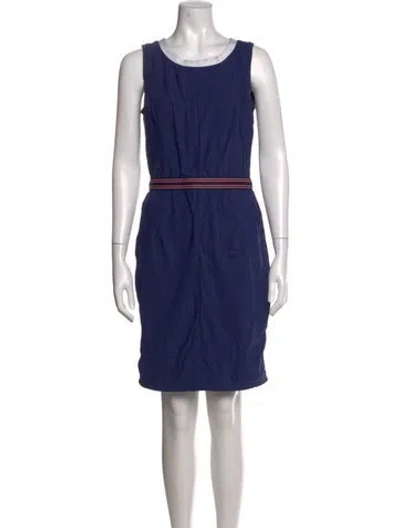 Pre-owned D&g Vintage Knee-length Dress In Blue