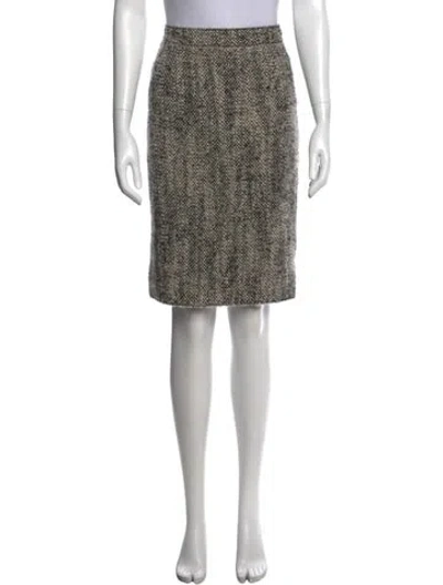 Pre-owned D&g Vintage Knee-length Skirt