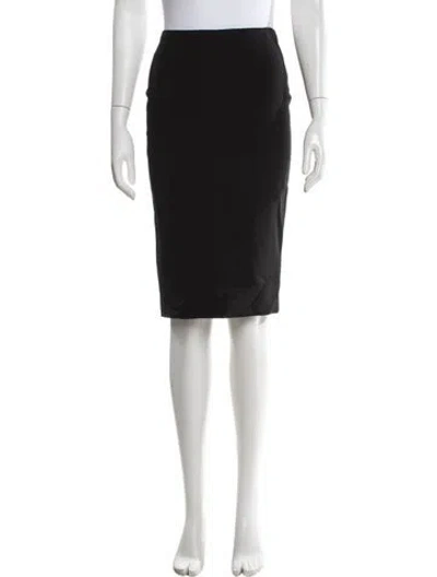 Pre-owned D&g Vintage Knee-length Skirt In Black