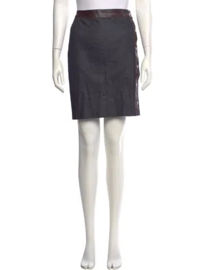 Pre-owned D&g Vintage Knee-length Skirt In Blue