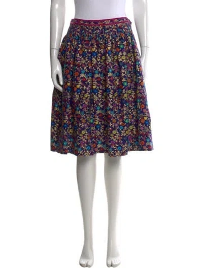 Pre-owned D&g Vintage Knee-length Skirt In Blue
