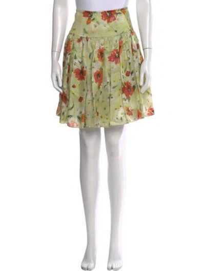 Pre-owned D&g Vintage Knee-length Skirt In Green
