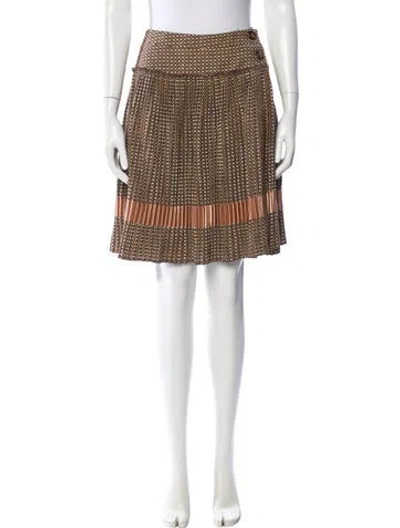 Pre-owned D&g Vintage Knee-length Skirt In Neutral