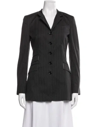 Pre-owned D&g Vintage Late 1990's - Early 2000's Blazer In Gray