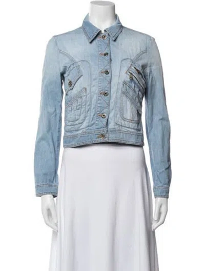 Pre-owned D&g Vintage Late 1990's - Early 2000's Denim Jacket In Blue