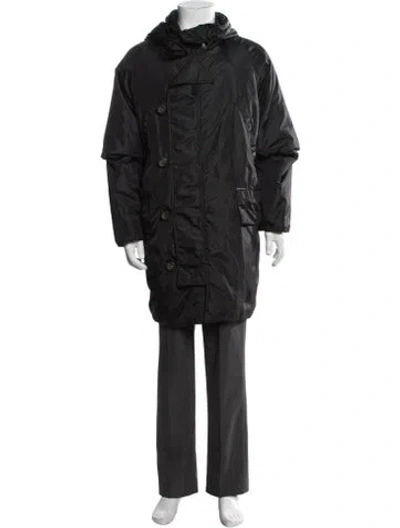 Pre-owned D&g Vintage Late 1990's - Early 2000's Parka In Black