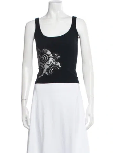 Pre-owned D&g Vintage Late 1990's - Early 2000's Top In Black