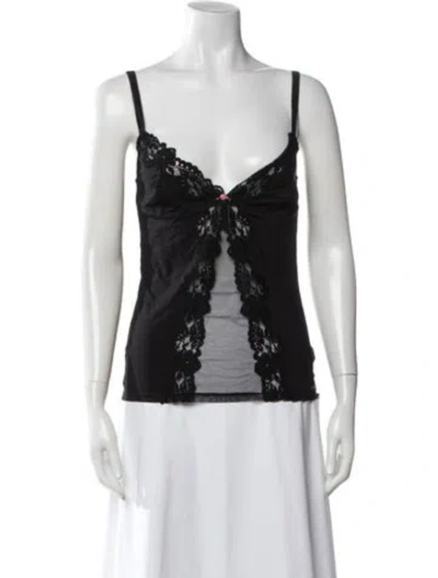 Pre-owned D&g Vintage Late 1990's - Early 2000's Top In Black