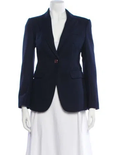 Pre-owned D&g Vintage Late 2000's - Early 2010's Blazer In Blue