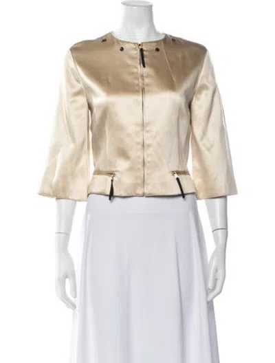 Pre-owned D&g Vintage Late 2000's - Early 2010's Jacket In Gold