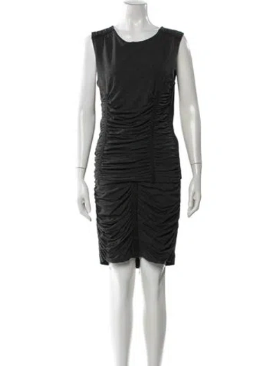 Pre-owned D&g Vintage Late 2000's - Early 2010's Skirt Set In Gray