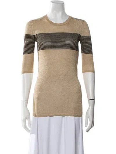 Pre-owned D&g Vintage Late 2000's - Early 2010's Sweater In Neutrals