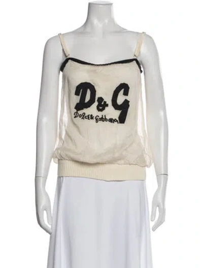 Pre-owned D&g Vintage Late 2000's - Early 2010's Top