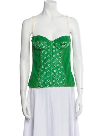 Pre-owned D&g Vintage Late 2000's - Early 2010's Top In Multi