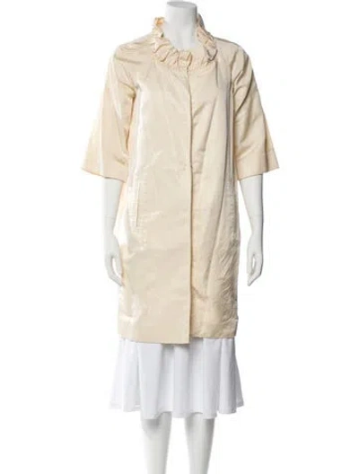 Pre-owned D&g Vintage Late 2000's - Early 2010's Trench Coat In Neutral