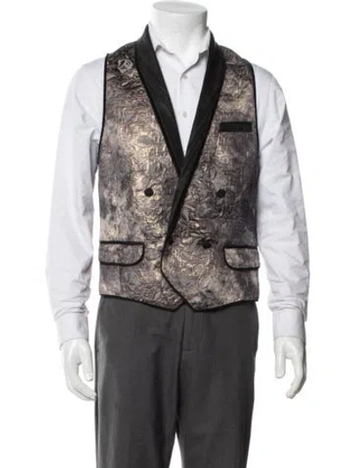 Pre-owned D&g Vintage Late 2000's - Early 2010's Vest In Black
