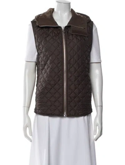 Pre-owned D&g Vintage Late 2000's - Early 2010's Vest In Brown