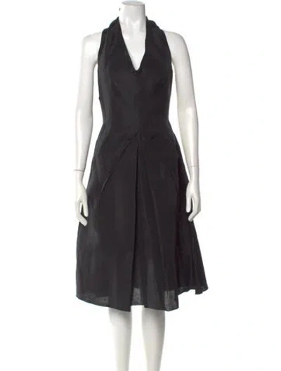 Pre-owned D&g Vintage Long Dress In Black